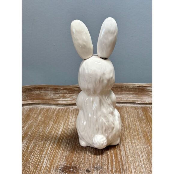 Vintage House of Lloyd Bunny Rabbit Figurine Baby Utensil Set Easter Decoration - Picture 5 of 12